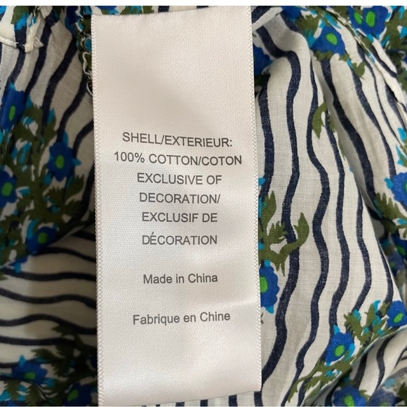 100% genuine Tory Burch elastic waist blouse - Picture 15 of 16